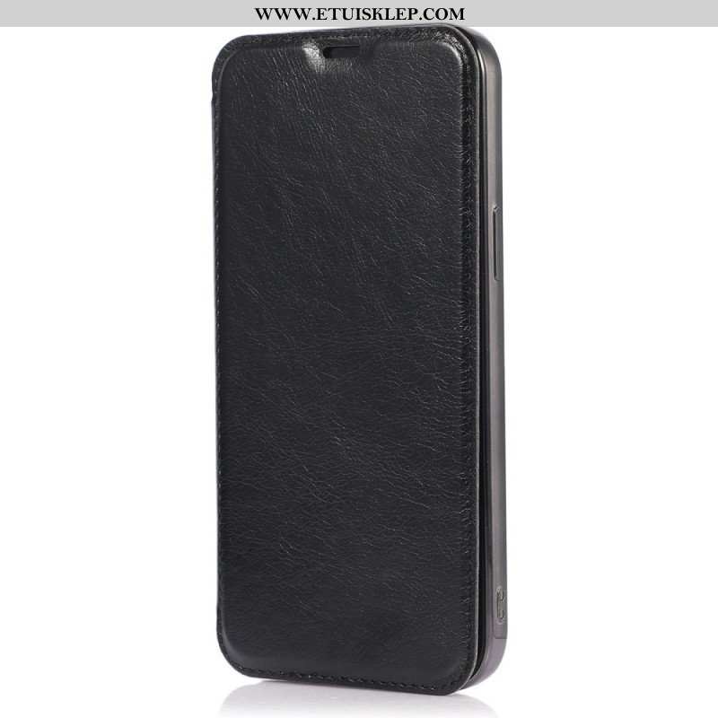 Etui Na Telefon do iPhone 14 Pro Etui Folio Etui Na Karty Ze Sztucznej Skóry